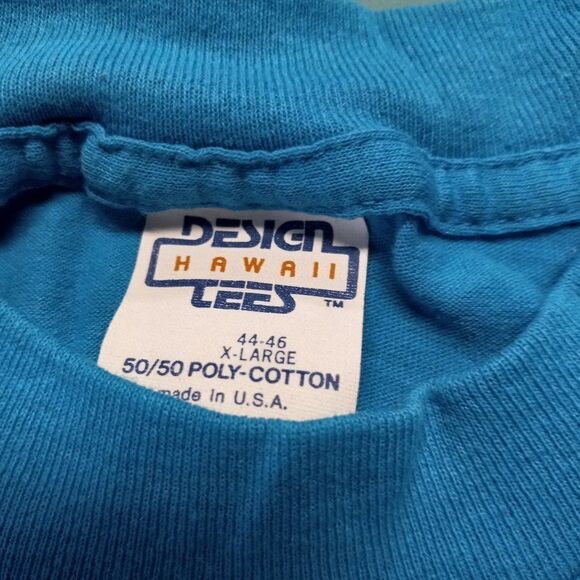 Vintage Design T's Hawaii Sailing Single stitch T-shirt - Picture 5 of 8